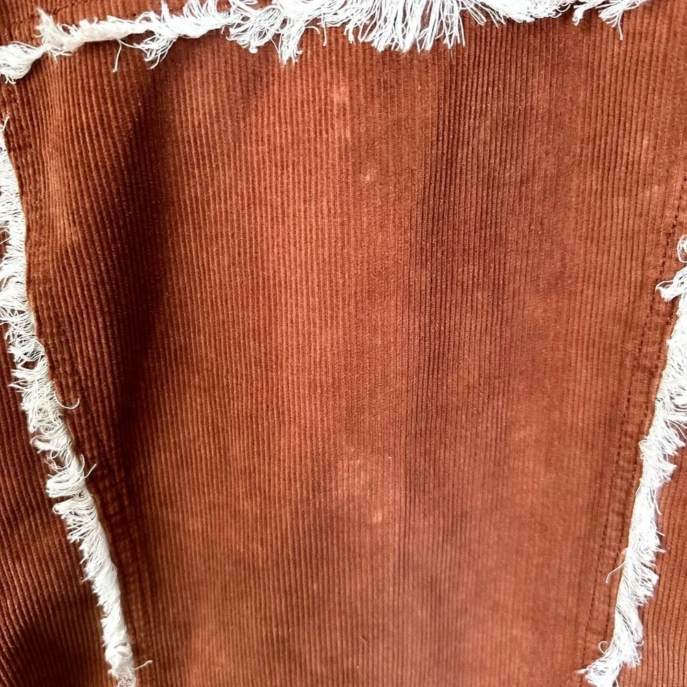 Free People Heartland Workwear Corduroy Jacket Size Small